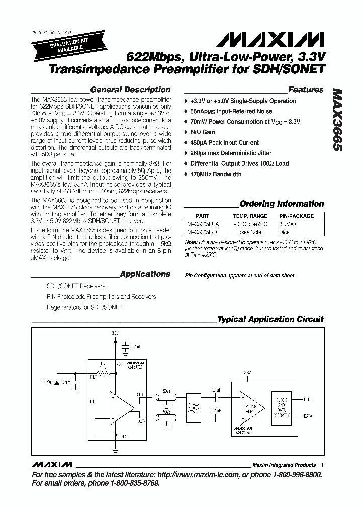 MAX3665_94133.PDF Datasheet