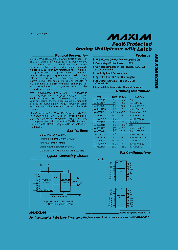 MAX368_84176.PDF Datasheet