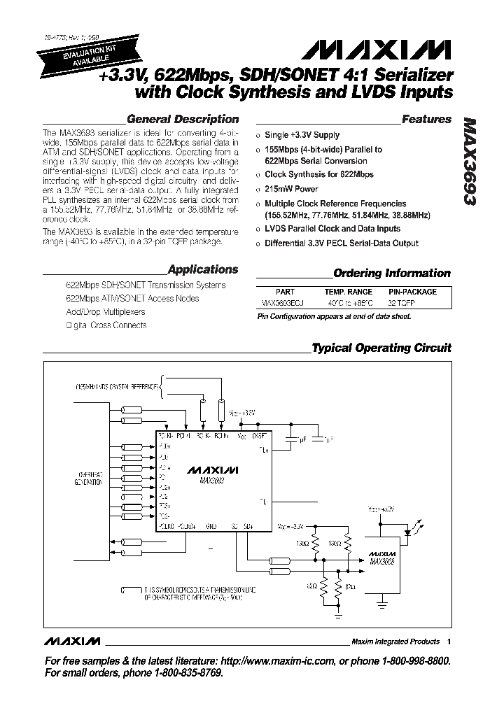MAX3693_107811.PDF Datasheet