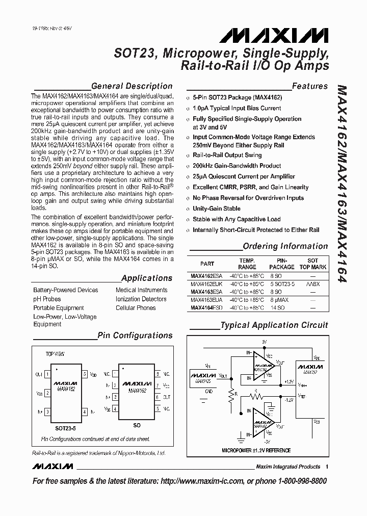 MAX4162_15386.PDF Datasheet