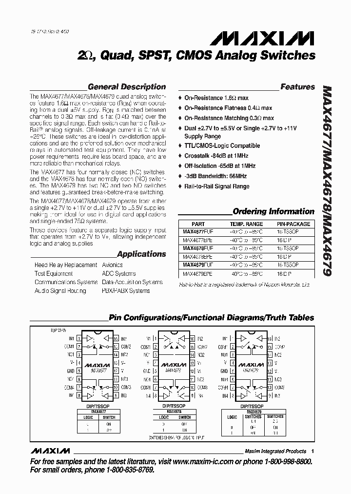 MAX4677_137783.PDF Datasheet
