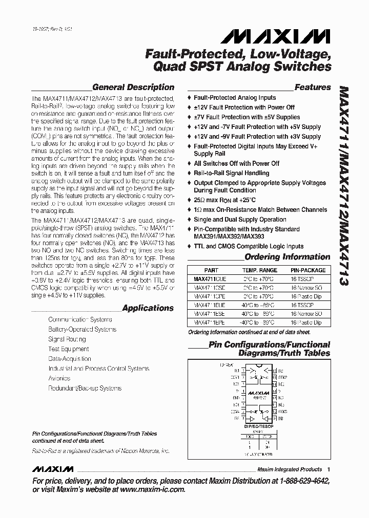 MAX4711_130505.PDF Datasheet