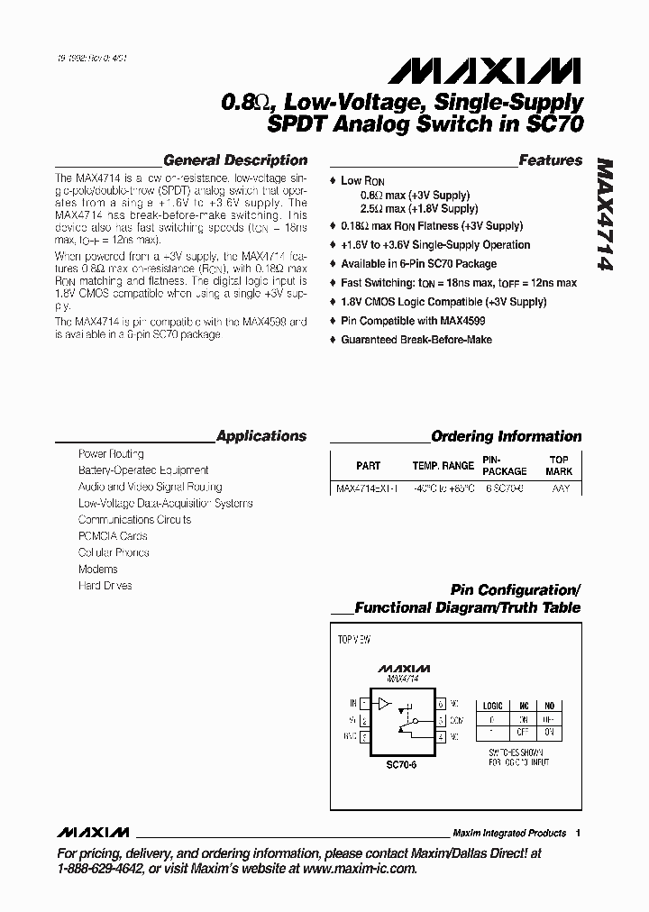 MAX4714_130525.PDF Datasheet