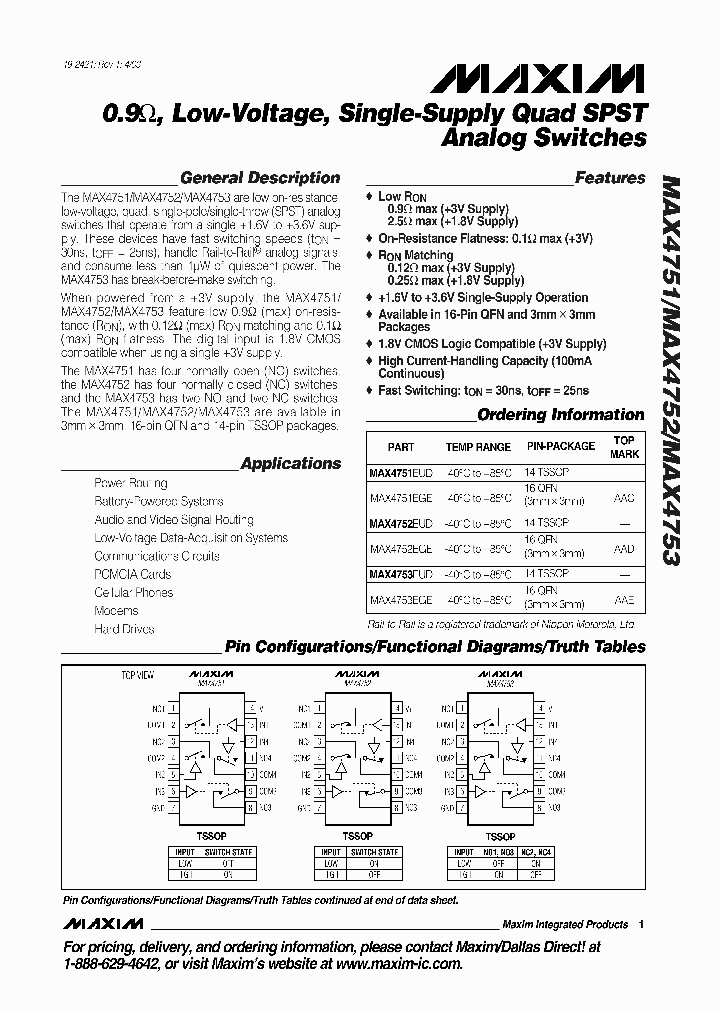 MAX4751_109694.PDF Datasheet