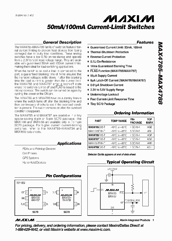 MAX4785_133070.PDF Datasheet