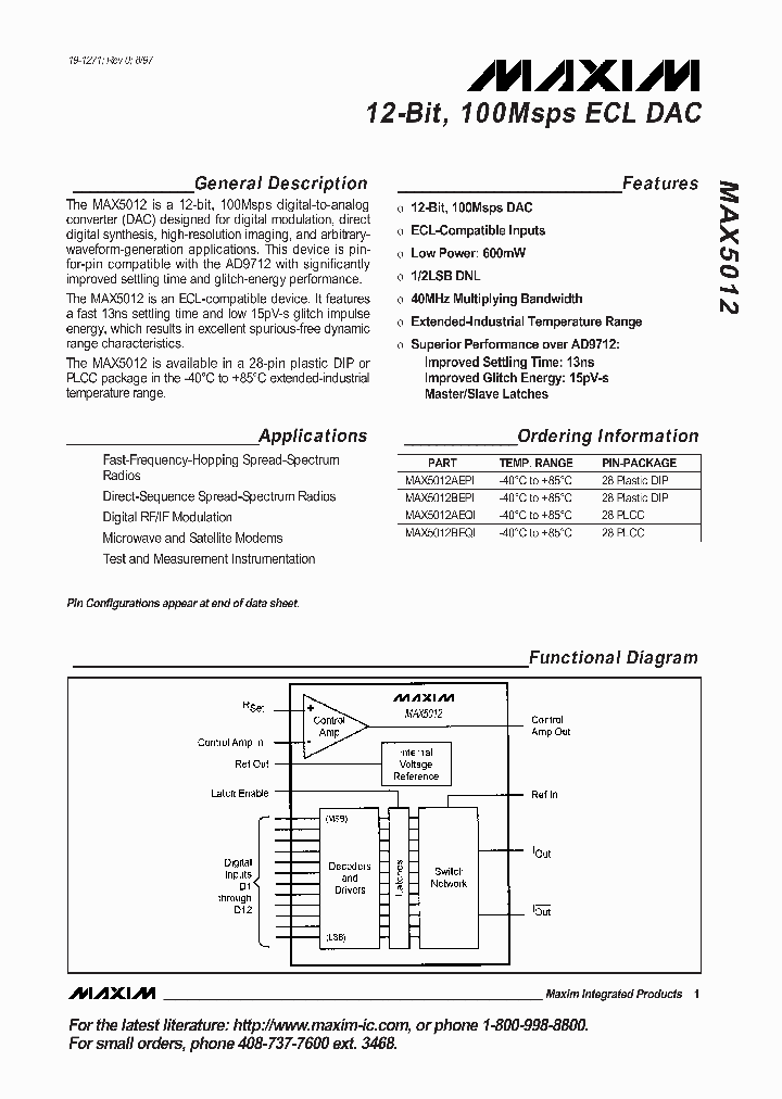 MAX5012_2966.PDF Datasheet