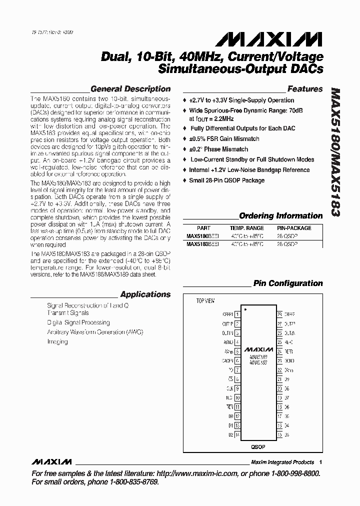 MAX5180_140691.PDF Datasheet