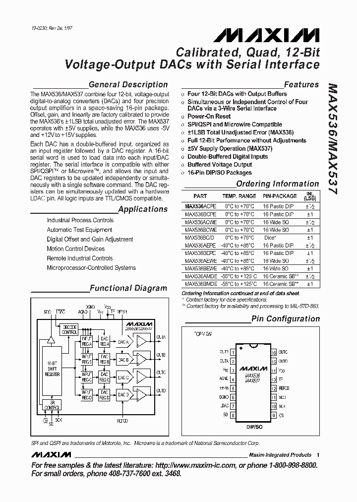 MAX536_110409.PDF Datasheet