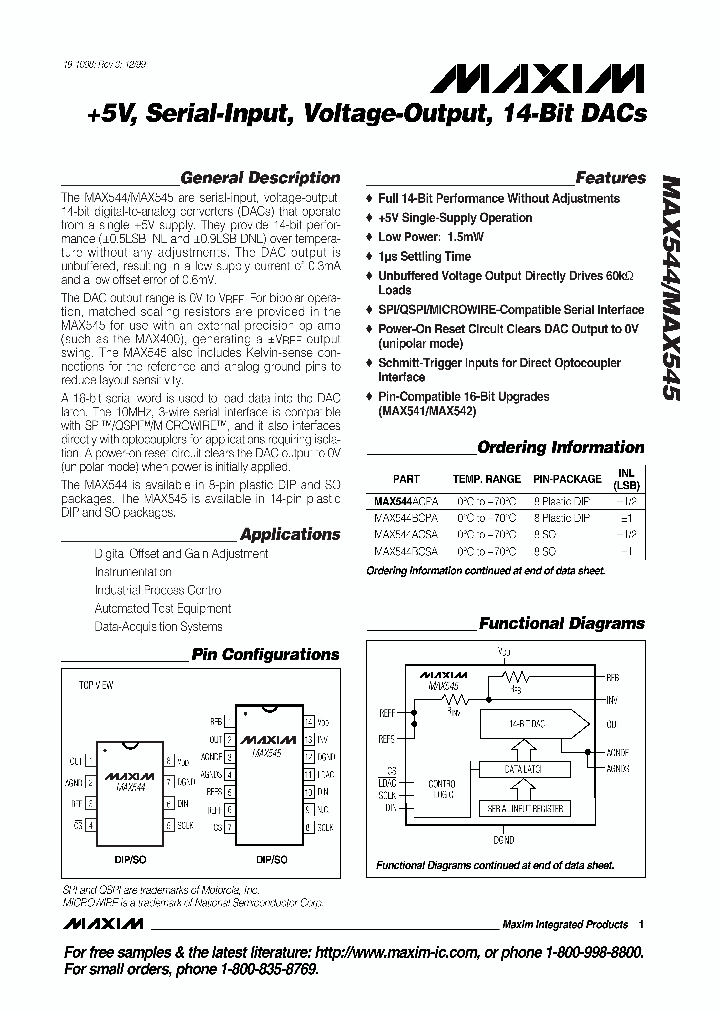 MAX544-MAX545_101875.PDF Datasheet