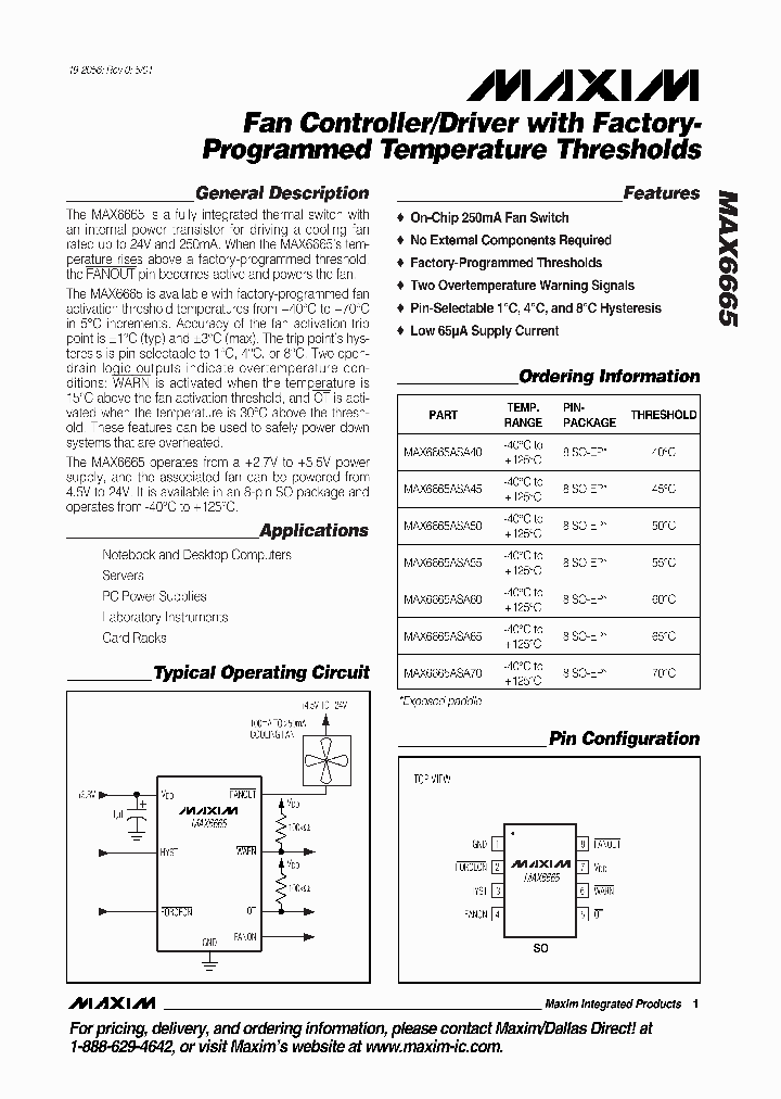 MAX6665_137609.PDF Datasheet