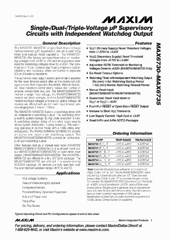 MAX6730_155336.PDF Datasheet