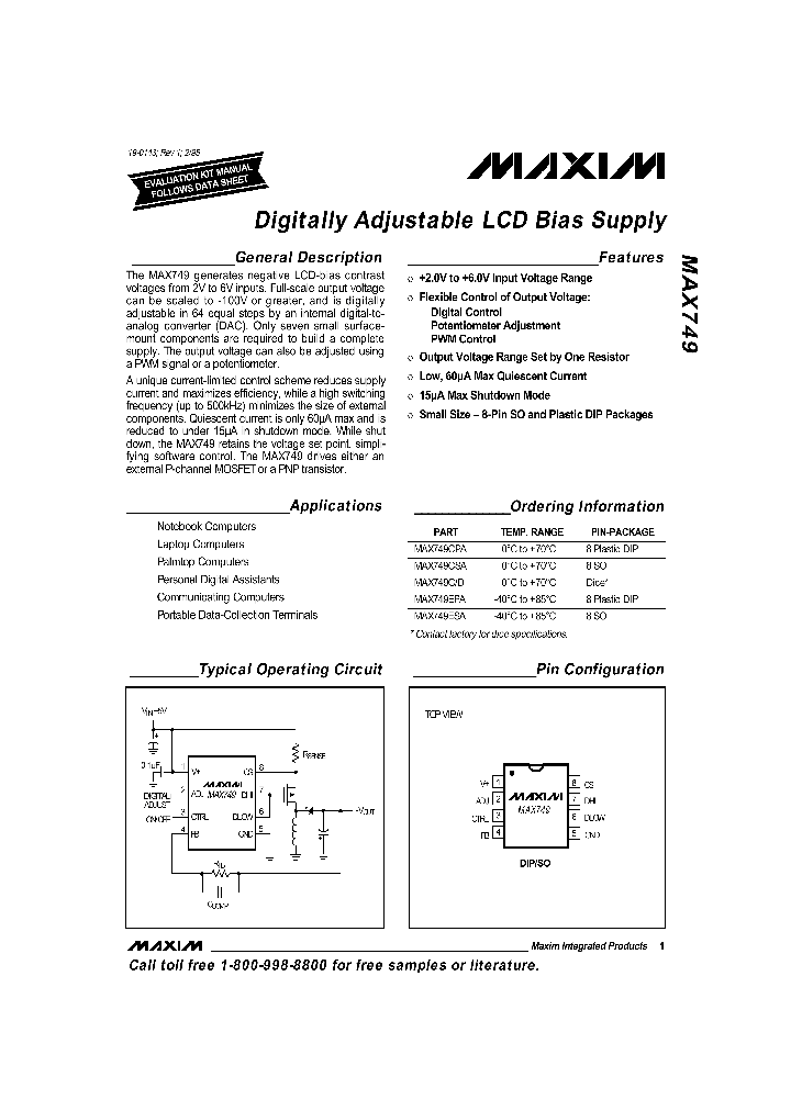 MAX749_125748.PDF Datasheet