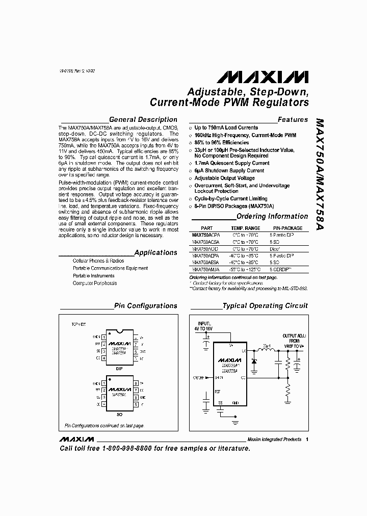 MAX758ACPA_164042.PDF Datasheet