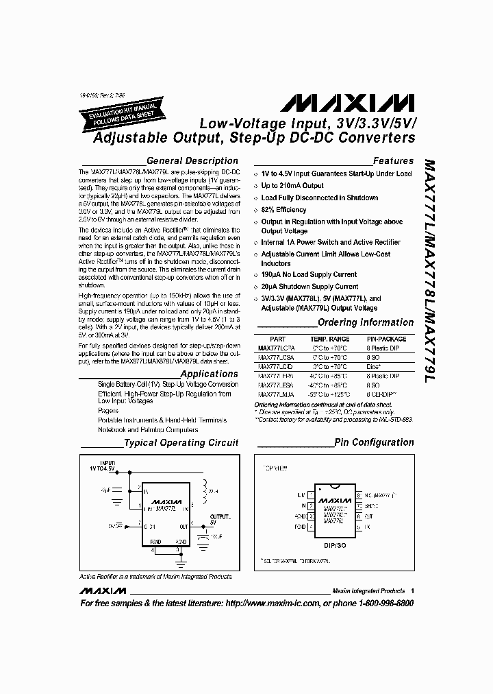 MAX779L_146641.PDF Datasheet