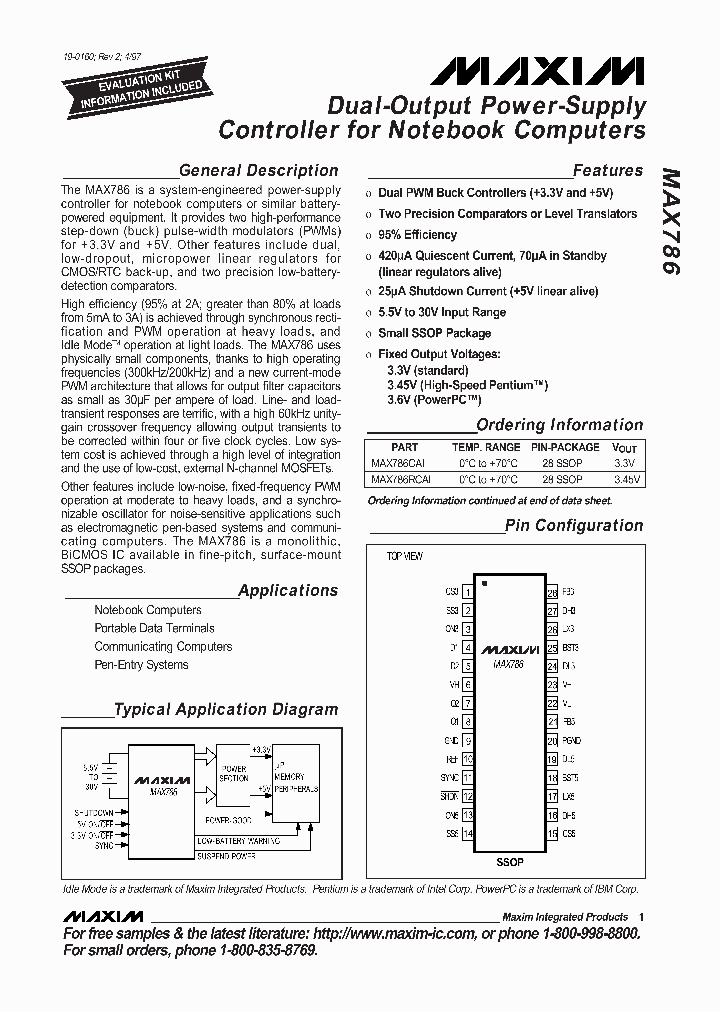 MAX786_123095.PDF Datasheet