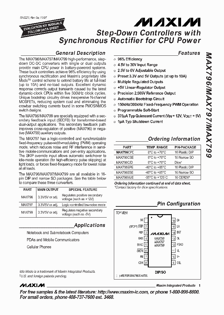 MAX796-MAX799_48379.PDF Datasheet