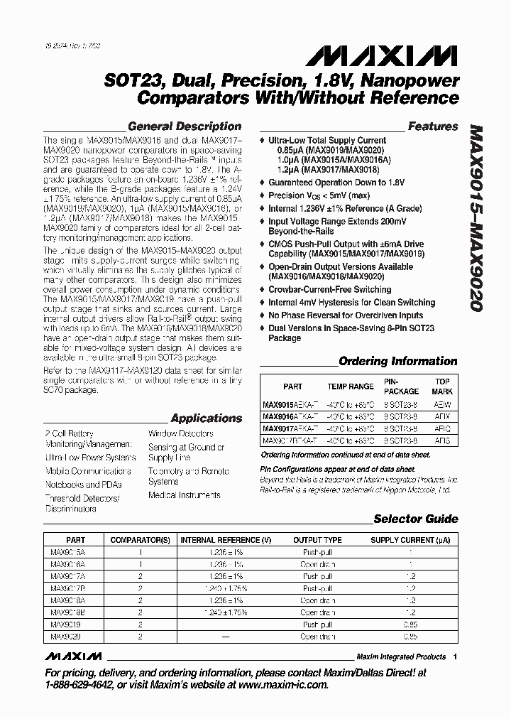 MAX9015_3284.PDF Datasheet
