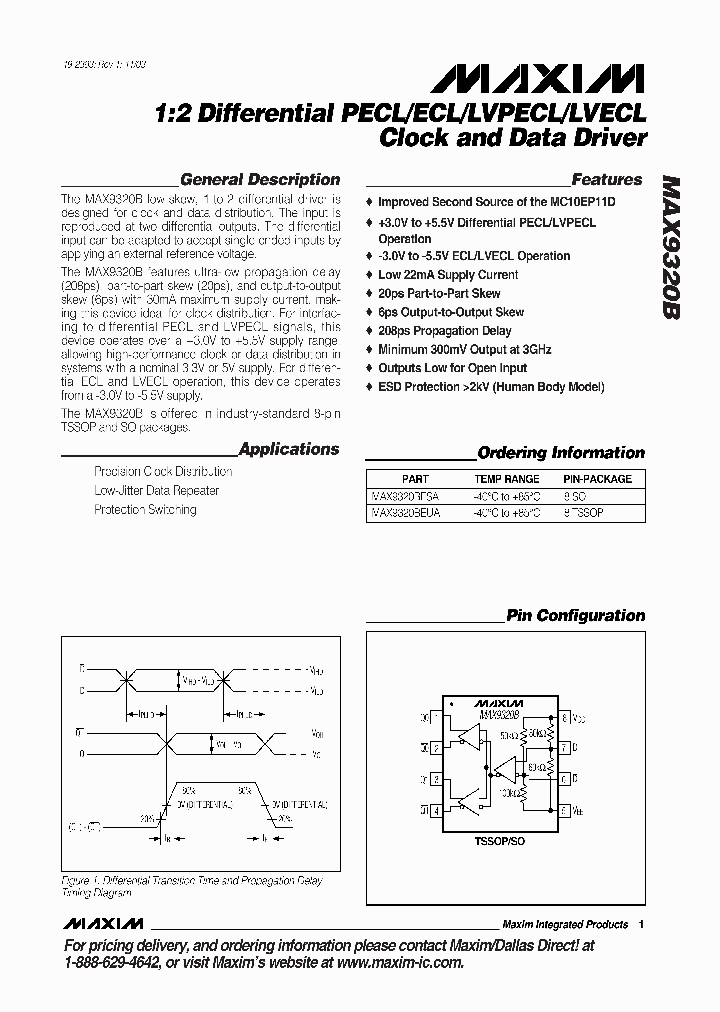 MAX9320B_103260.PDF Datasheet