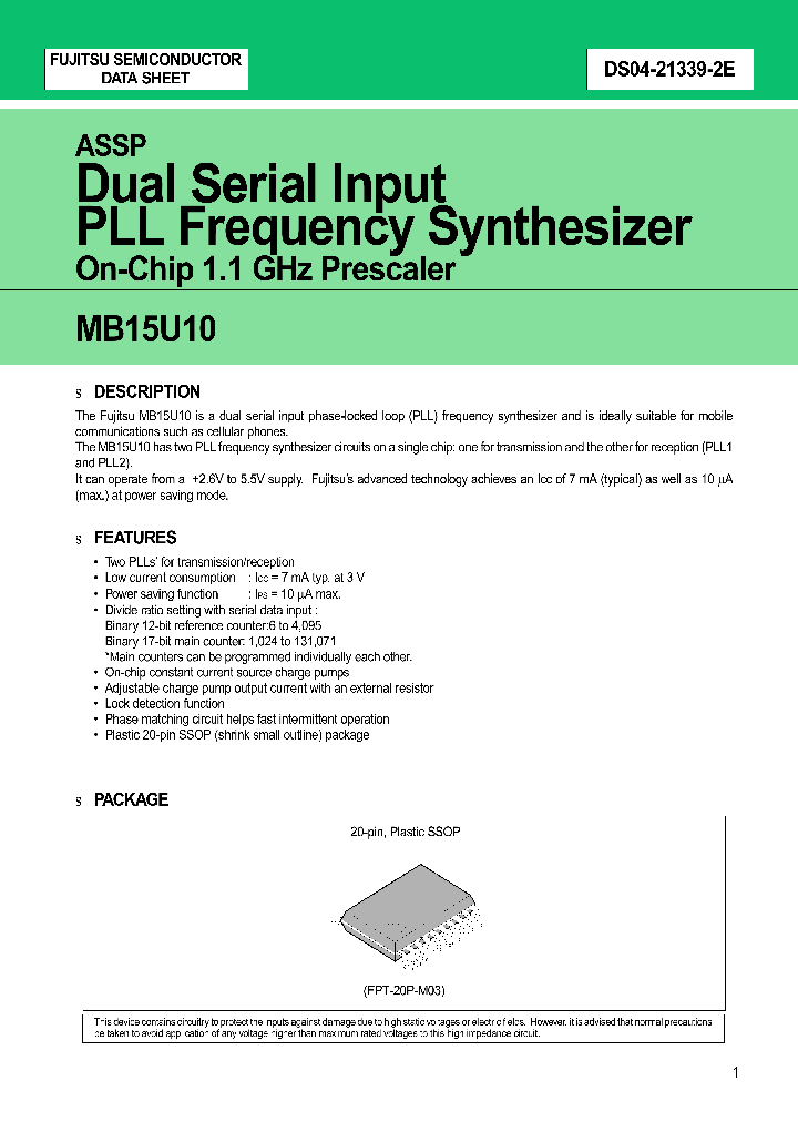 MB15U10_145566.PDF Datasheet