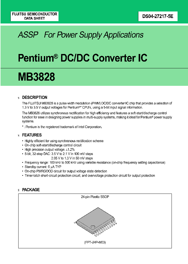 MB3828_127548.PDF Datasheet