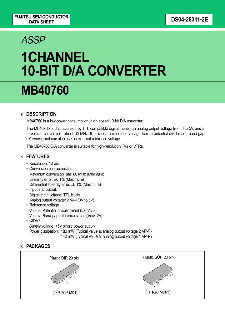 MB40760_133940.PDF Datasheet