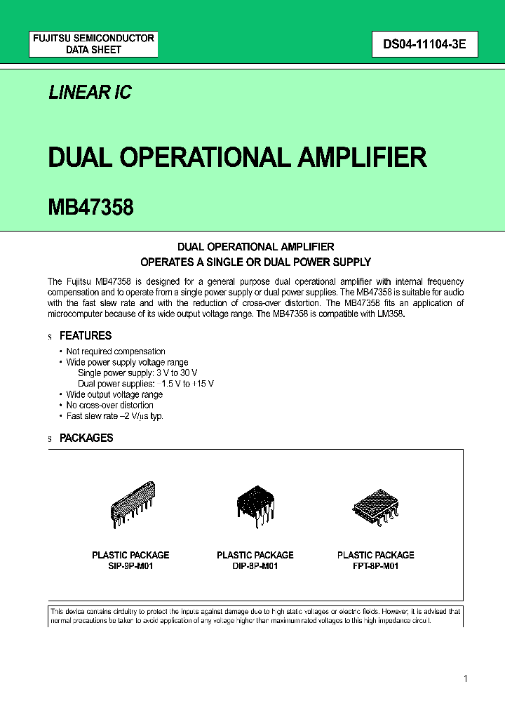 MB47358_107629.PDF Datasheet