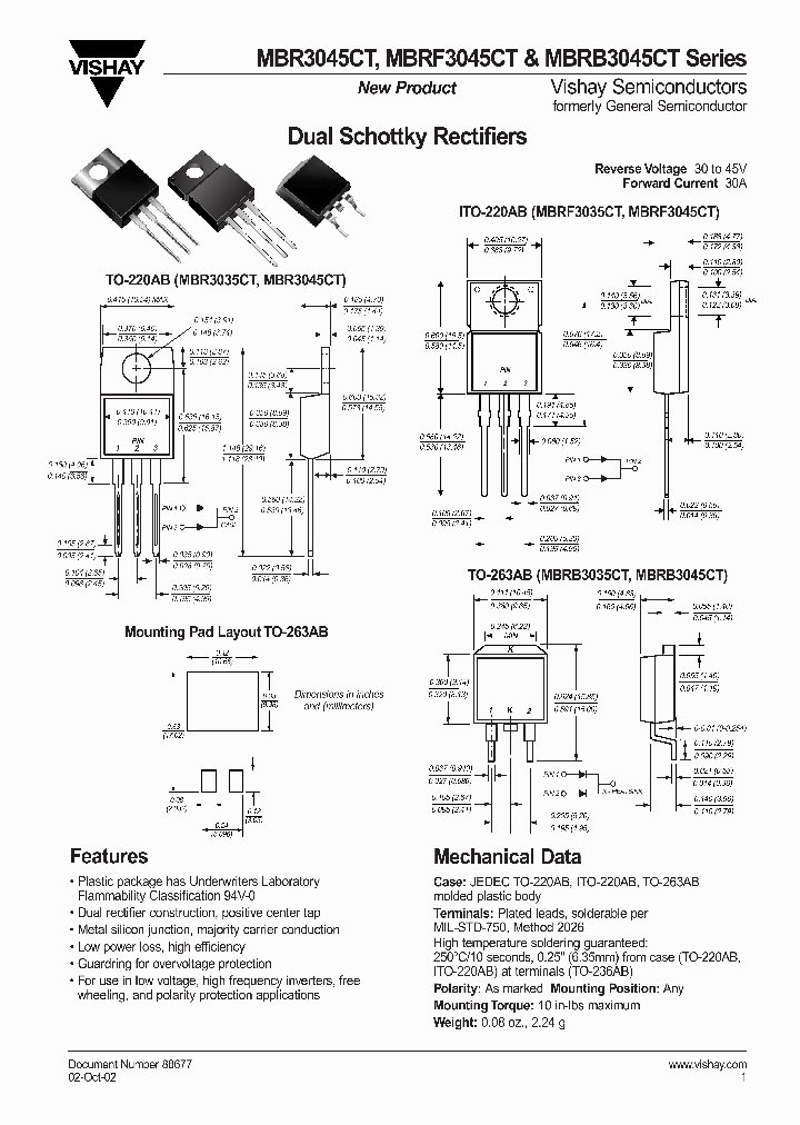 MBR3045C_133090.PDF Datasheet