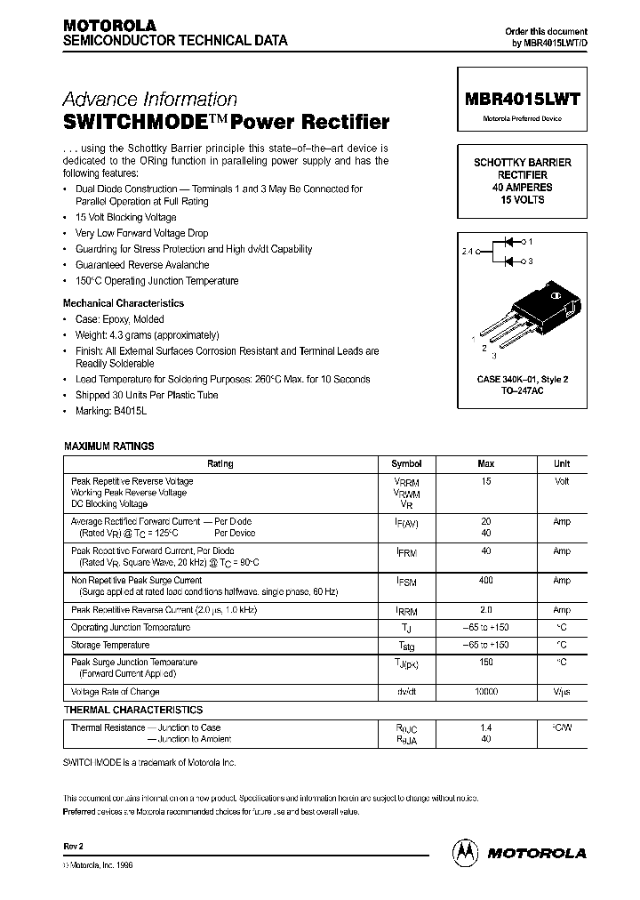 MBR4015_100361.PDF Datasheet