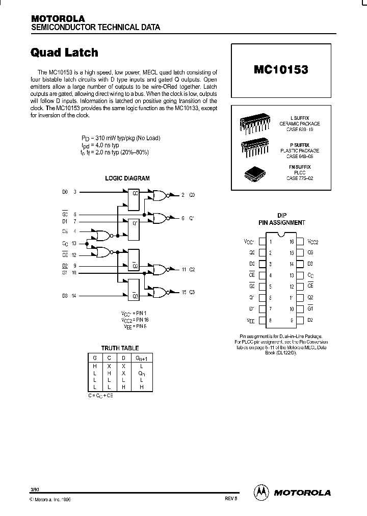 MC10153_91957.PDF Datasheet