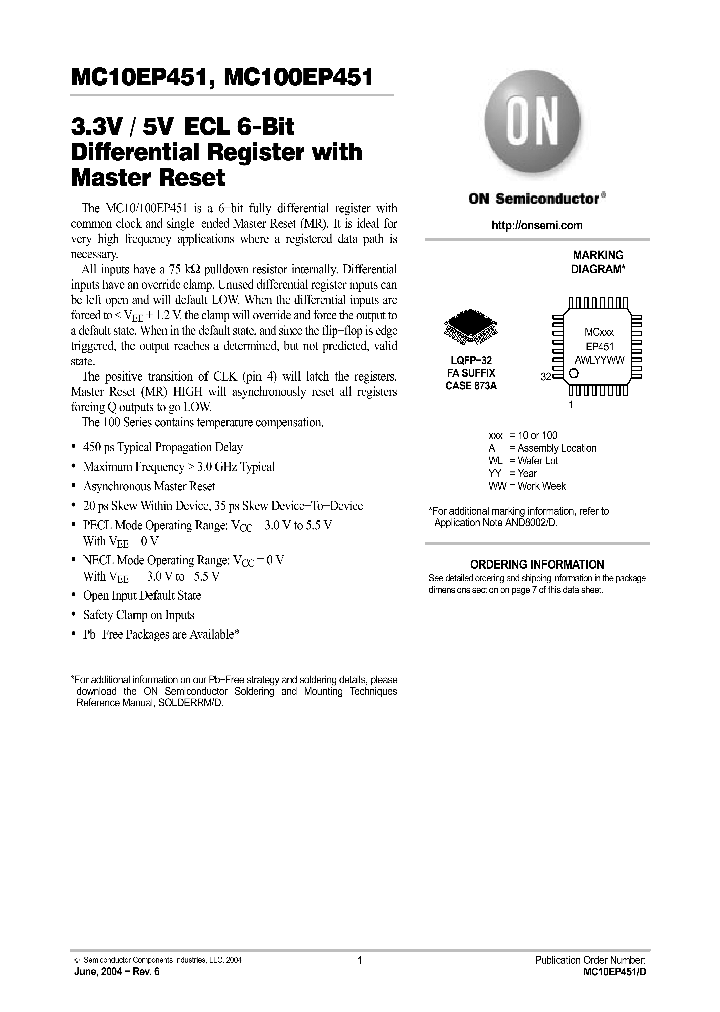 MC10EP451_83895.PDF Datasheet
