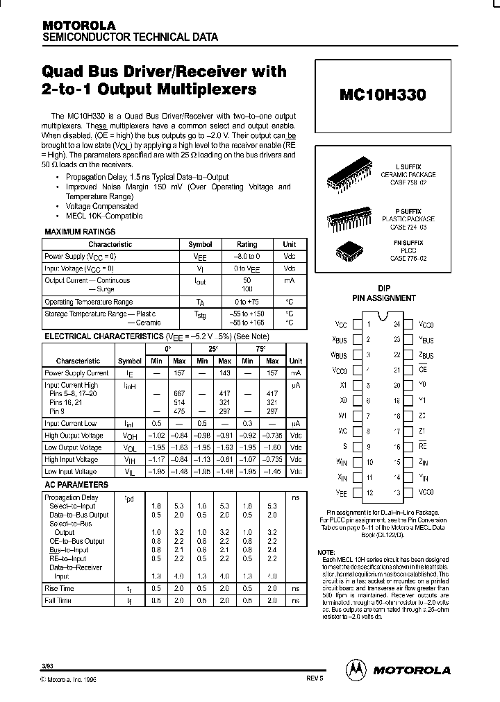 MC10H330_113745.PDF Datasheet