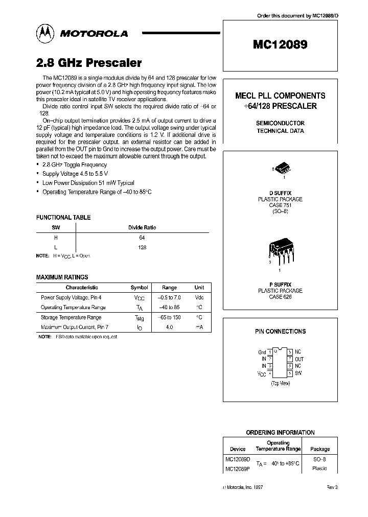 MC12089_30633.PDF Datasheet