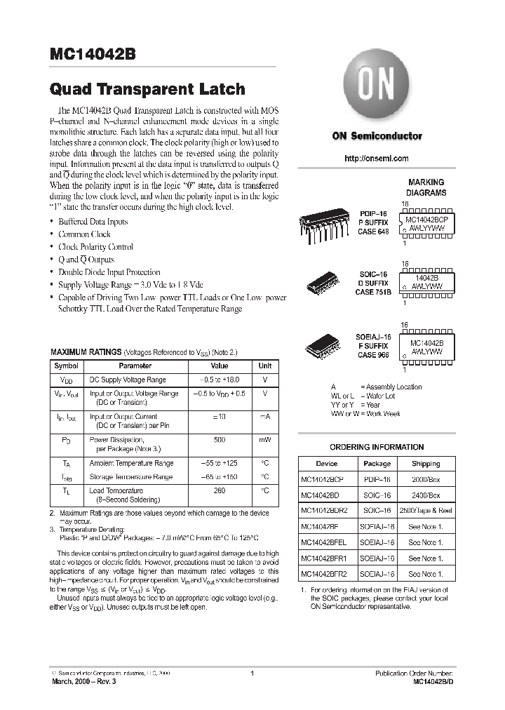 MC14042_30655.PDF Datasheet