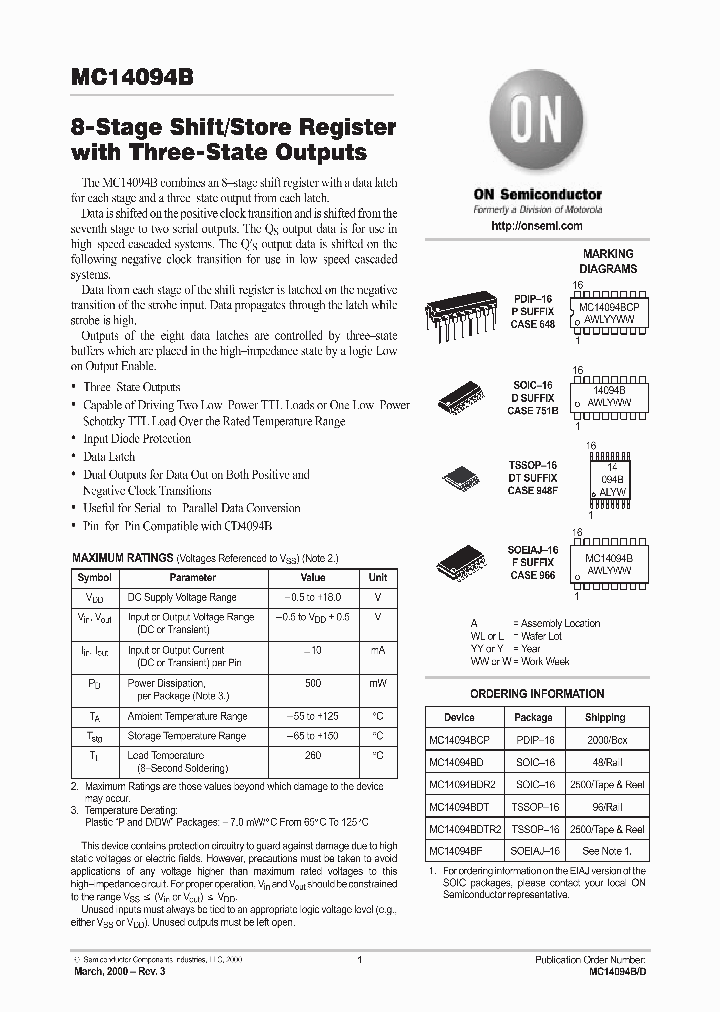 MC14094_125891.PDF Datasheet
