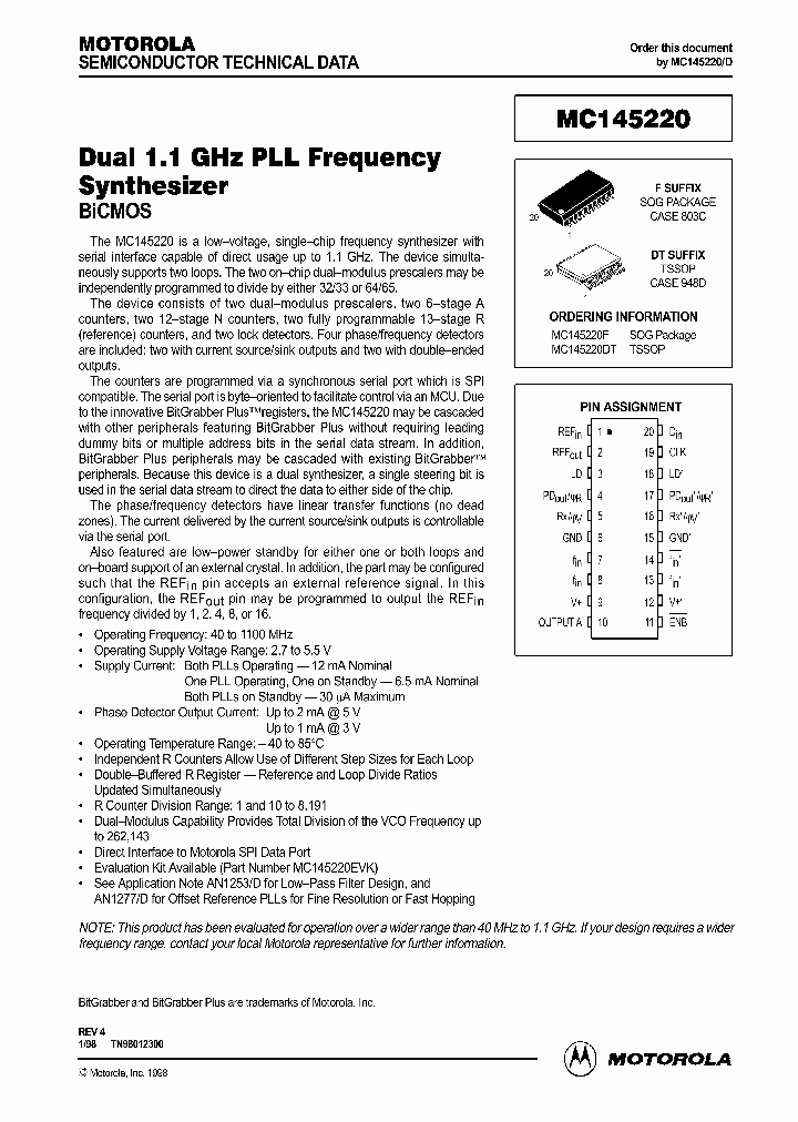 MC145220_79185.PDF Datasheet