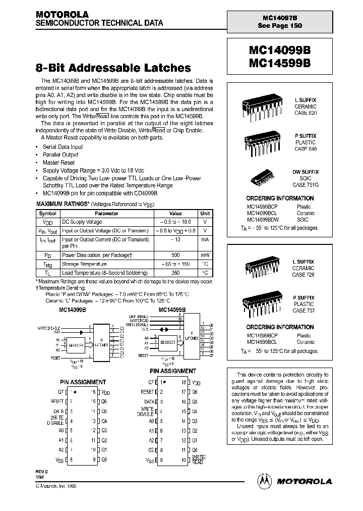 MC14099BCL_125905.PDF Datasheet