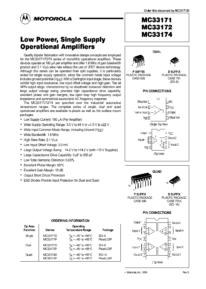 MC33171_30919.PDF Datasheet