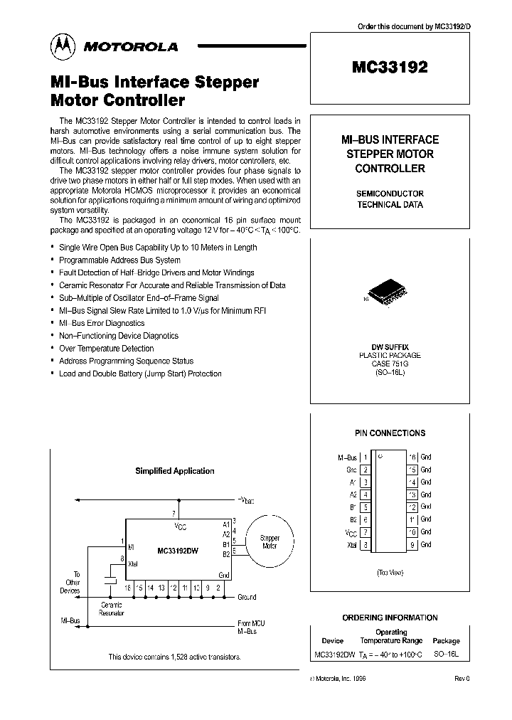 MC33192_38645.PDF Datasheet