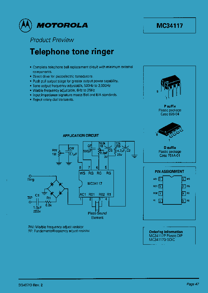 MC34117_30984.PDF Datasheet