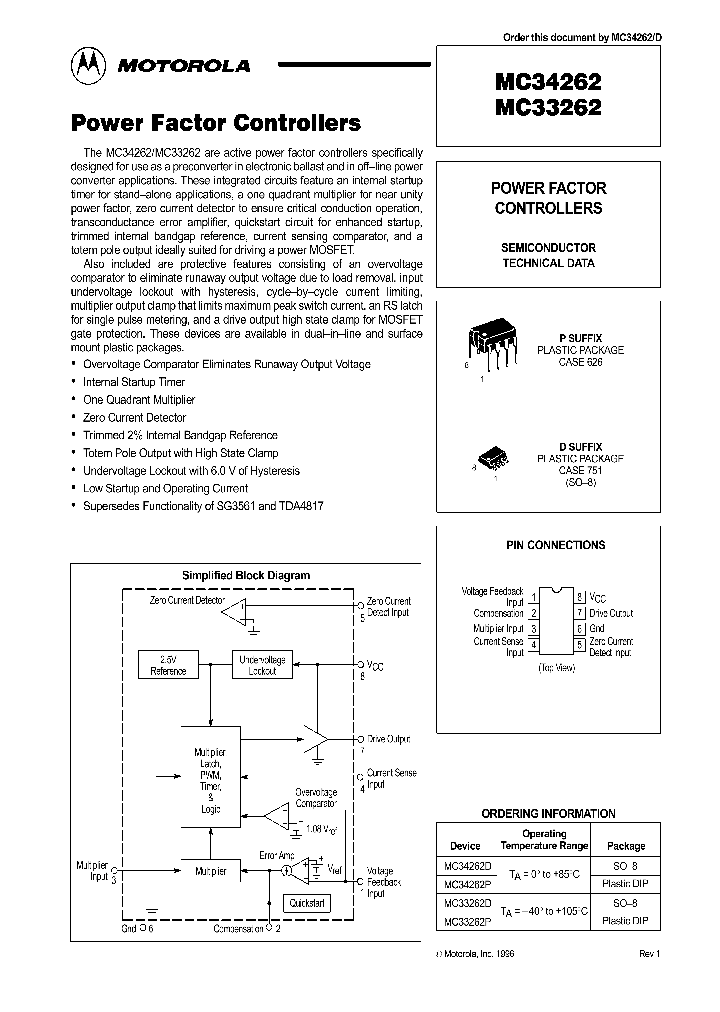 MC33262_112516.PDF Datasheet
