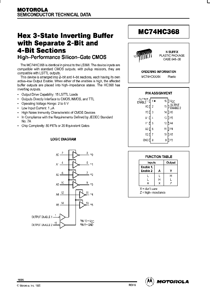 MC74HC368N_108629.PDF Datasheet