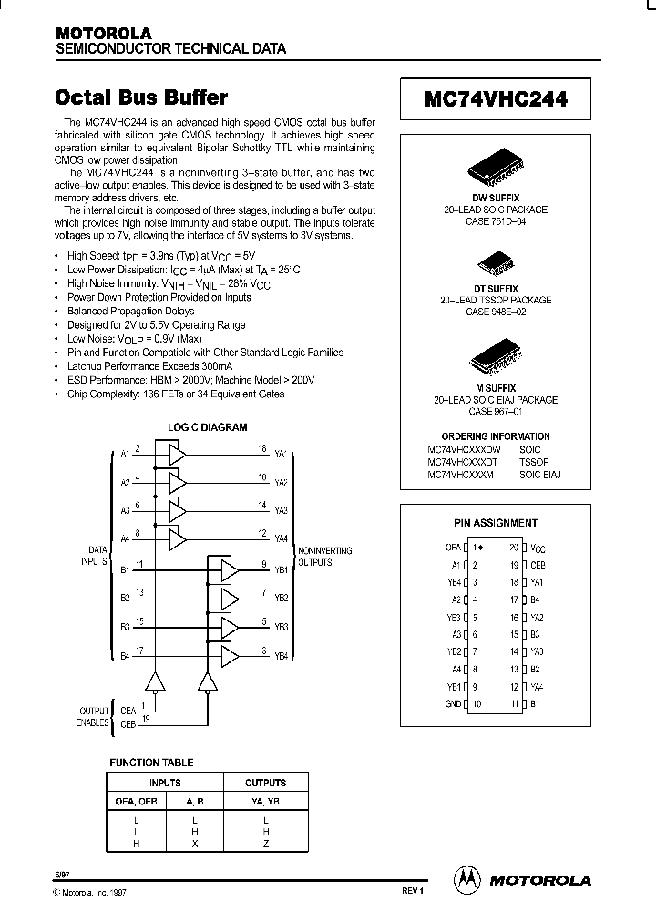 MC74VHC244_55461.PDF Datasheet
