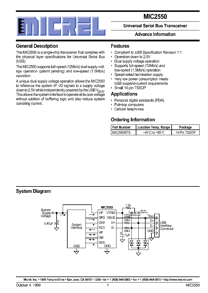 MIC2550_31555.PDF Datasheet