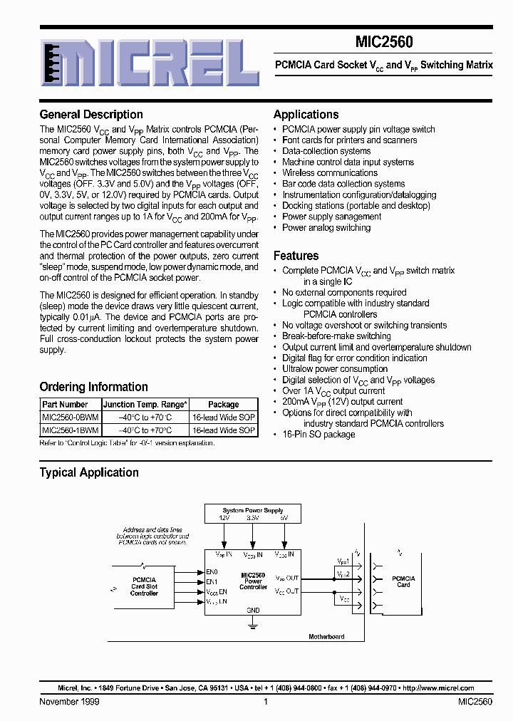 MIC2560_31567.PDF Datasheet