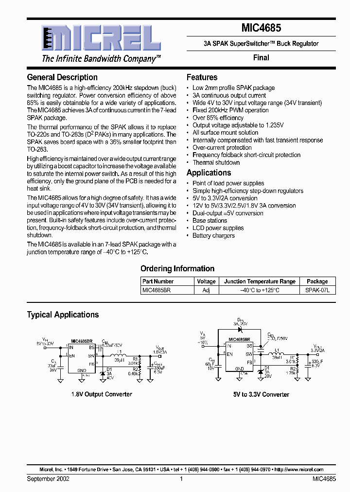MIC4685_31745.PDF Datasheet