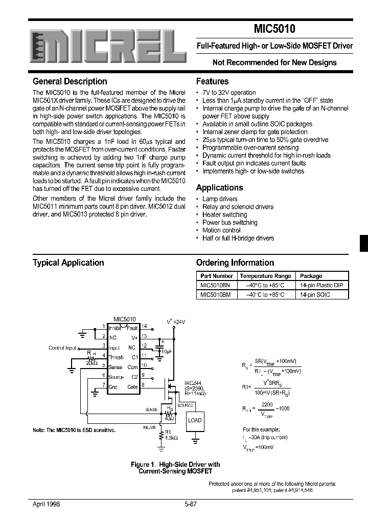 MIC5010_31752.PDF Datasheet