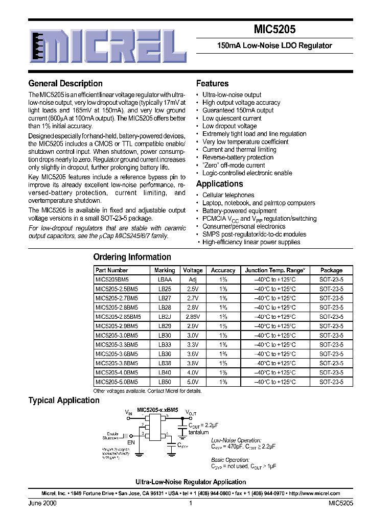 MIC5205_31834.PDF Datasheet