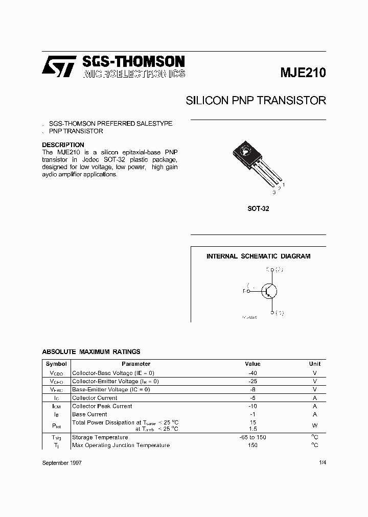 MJE210_162922.PDF Datasheet