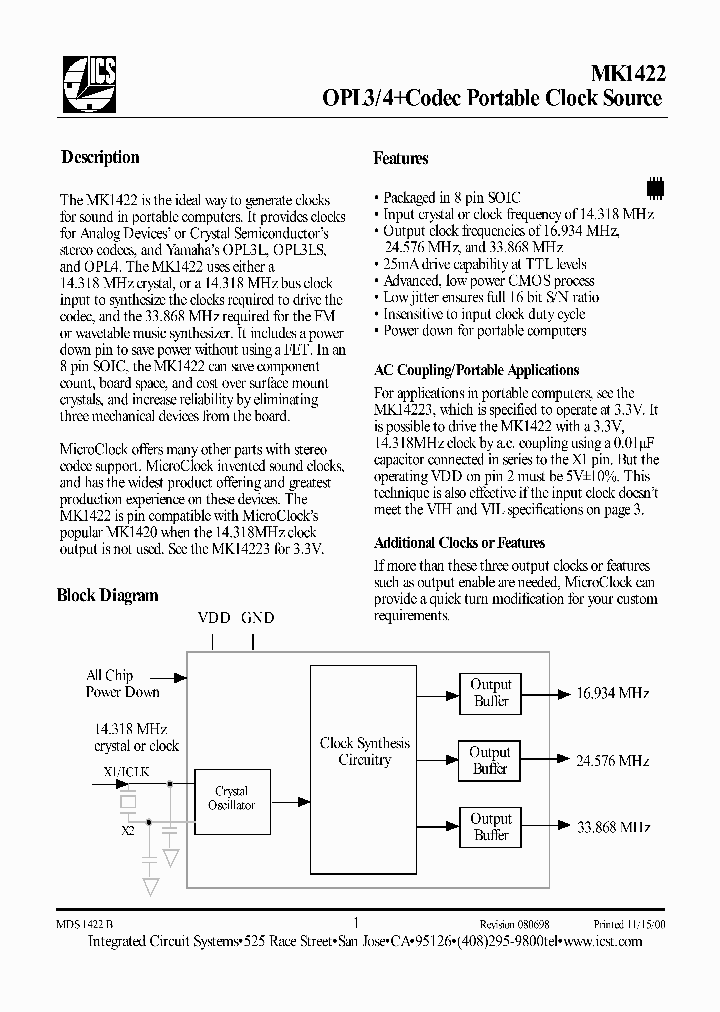 MK1422_31677.PDF Datasheet