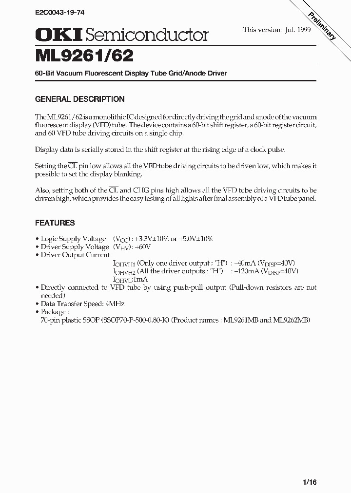 ML9261_133328.PDF Datasheet